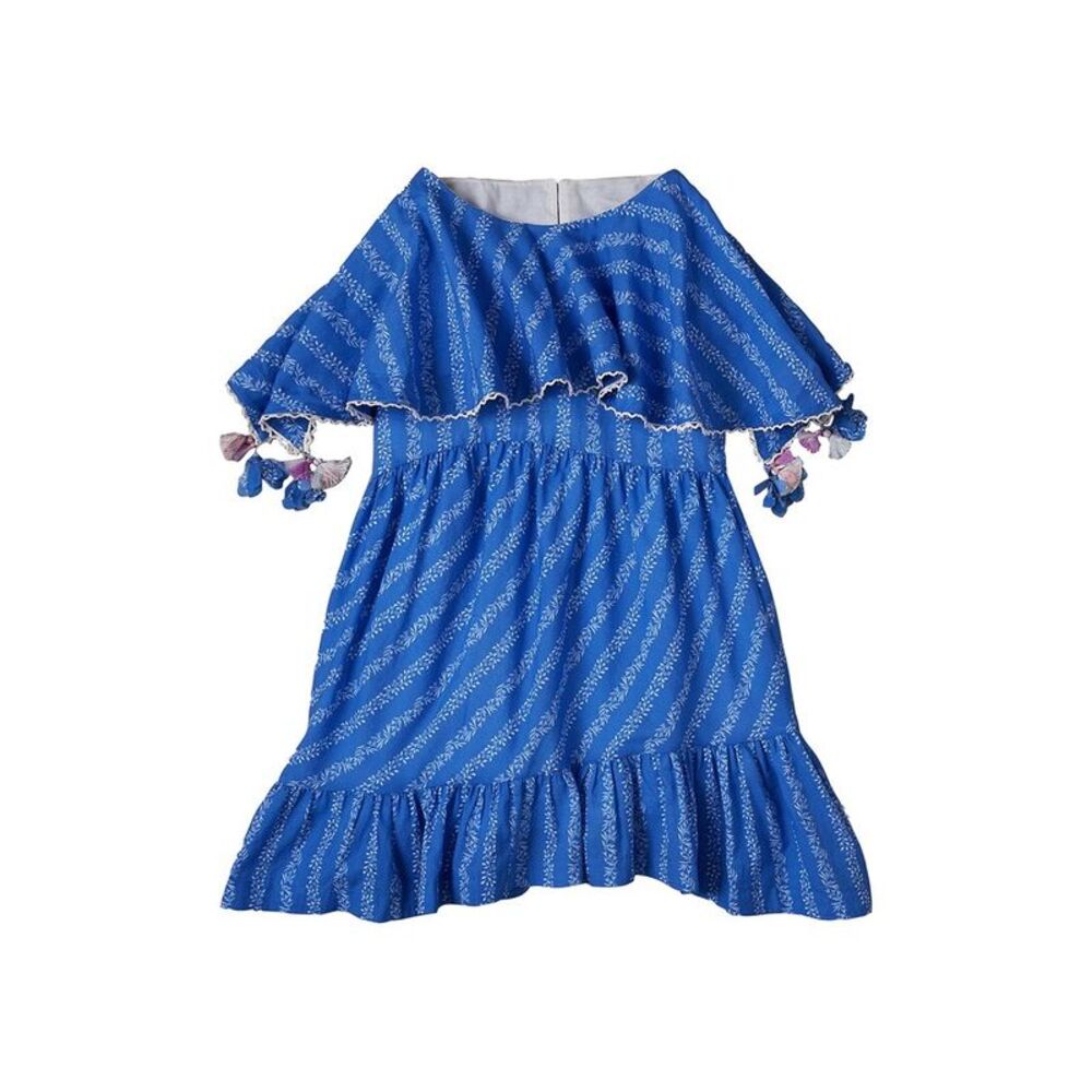 Nellystella Girls  Della Dress, Blue